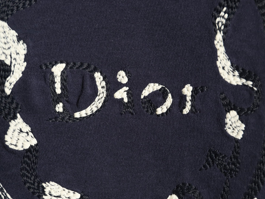 Dior CD Medallion Graphic T-Shirt - Dark Navy