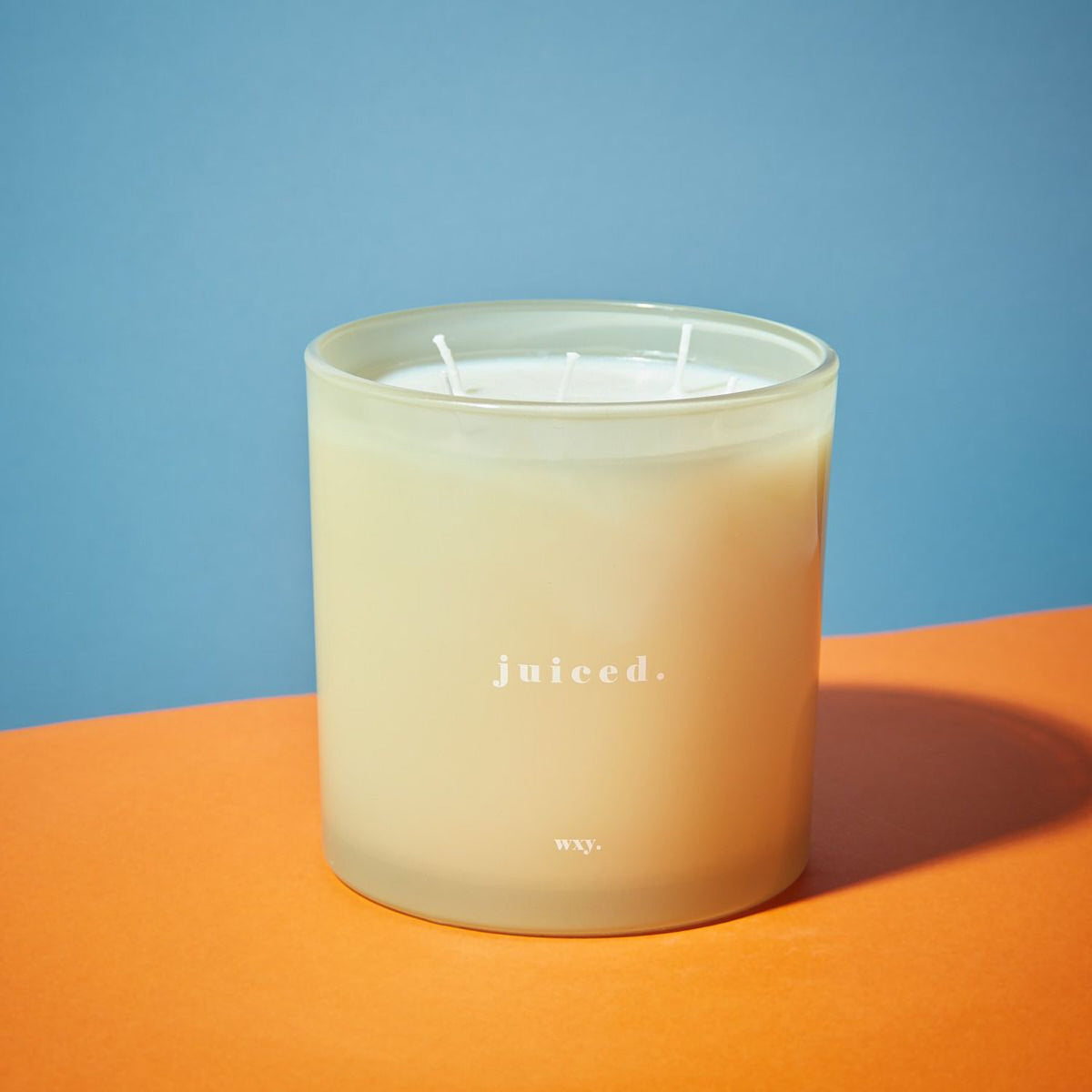 wxy. 53oz candle - juiced: avocado & cucumber water